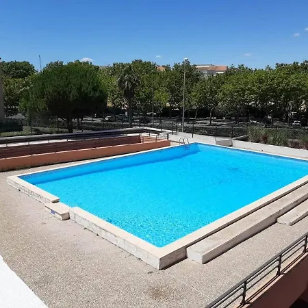 026 Cap D'agde - 4 Personnes Avec Piscine Quartier Mole Appartement *